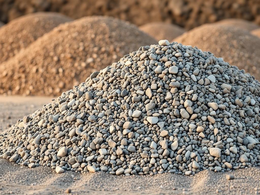 Fornecimento de agregados graúdos para construção